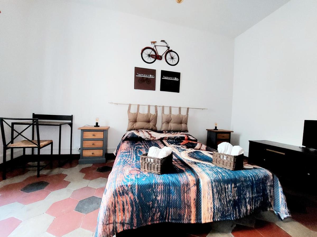 Trastevere In Bike - Con Wi-Fi E Ac Ρώμη Εξωτερικό φωτογραφία